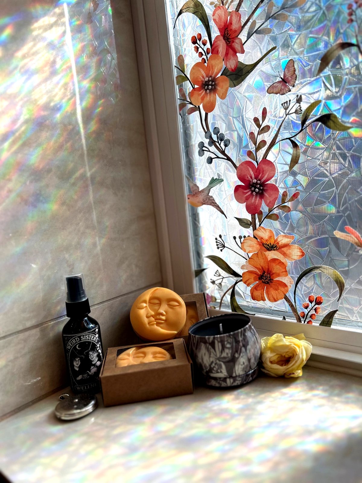 Sun & Moon — Round Sculpted Goat-Milk Soap