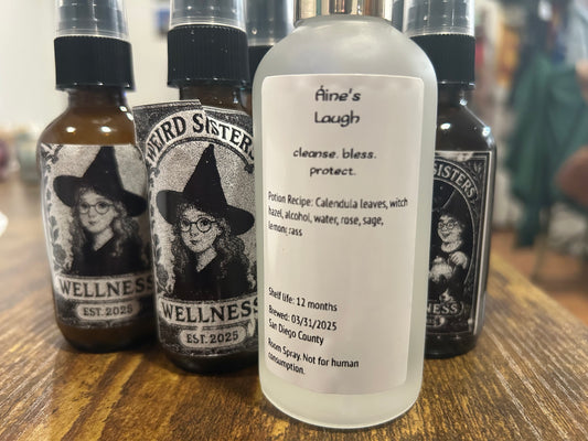 Áine’s Laugh — Cleanse • Bless • Protect Spray