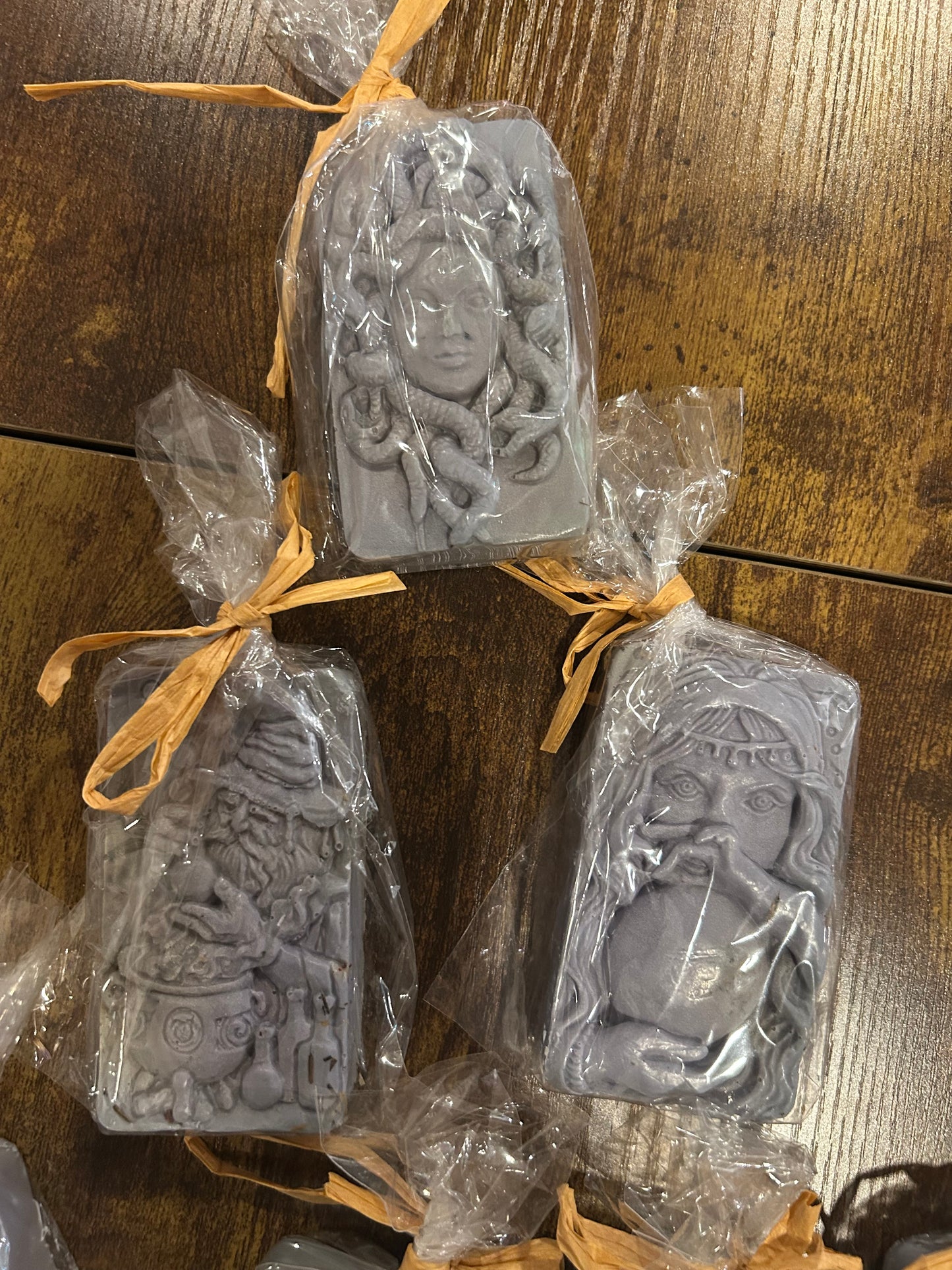 Soul Bloom — Sculpted Goat-Milk Soap (Cherry Blossom & Jasmine)