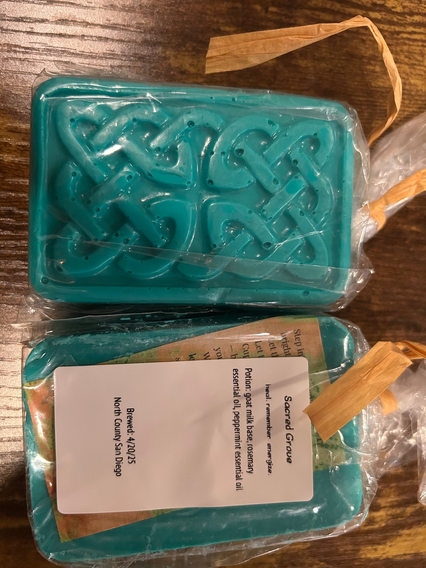 Sacred Grove — Goat-Milk Soap (Rosemary • Peppermint)