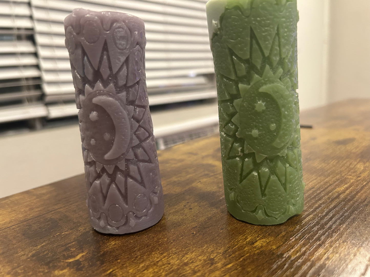 Sun & Moon Pillar Candle