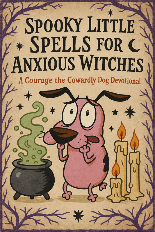 Spooky Little Spells for Anxious Witches: A Courage the Cowardly Dog Devotional