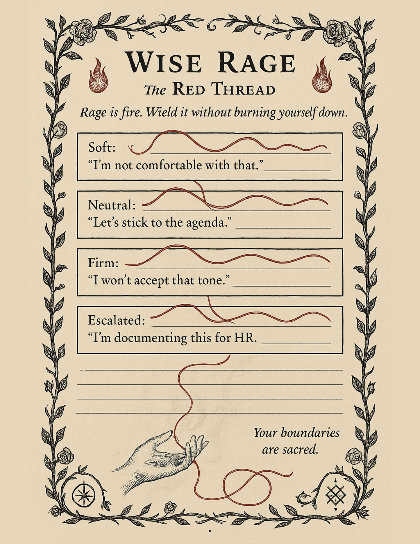 The Witch's Wrath: A Practice Guide to Harnessing Rage (and Other Unladylike Feelings) For Power, Protection, and Praxis